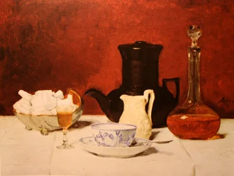 Kaffee und Cognac